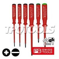 ราคา ชุดไขควงกันไฟ ปากแฉก-ปากแบน 6 ตัวชุด VDE1000V PB5543 "PB SWISS TOOLS" สินค้าประเทศสวิตเซอร์แลนด์ (46301641545)