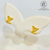 ราคา ต่างหูทองแท้ 96.5% น้ำหนัก 1 กรัม ต่างหูทองลายแฟชั่น ขายได้ จำนำได้ มีใบรับประกัน ต่างหูทอง (21279238765)