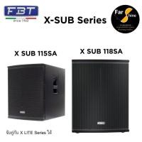ราคา ลำโพง FBT X-SUB 115SA X-SUB 118SA ตู้ลำโพงซับแอคทีฟ แอมป์ในตัว แบรนด์อิตาลี X Sub XSub 115a 118a ใช้กับลำโพง X-Lite ได้ (41177854423)