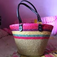 ราคา กระเป๋าสานสายรุ่ง งานญี่ปุ่น (1273786967)