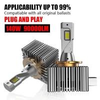 ราคา หลอดไฟหน้ารถยนต์ D1S D2S D3S D4S D5S D8S LED HID 90000LM 6500K 12V (23629086513)