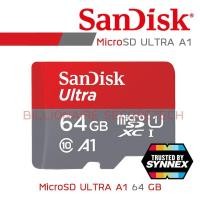 ราคา SANDISK ULTRA A1 MicroSD Card SDSQUAR_064G_GN6MA : 64 GB (BY SYNNEX) Class 10 (1636516166)