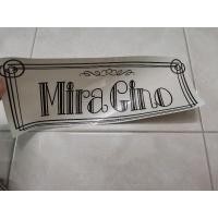 ราคา แผ่นสติ๊กเกอร์ แร็คหลังคา Mira Gino (28071093779)