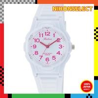 ราคา [Citizen Q&Q] Analog Waterproof Watch with Urethane Band VS06-006 for Women, White and Pink (26579022024)
