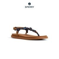 ราคา SPERRY ROPE T-BAR FLAT SANDAL รองเท้าแตะ ผู้หญิง สีกรม ( SAN - 13974099 ) (55053142496)