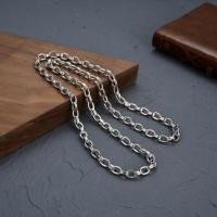 ราคา เงินแท้ 925, Seiko ดั้งเดิม, วิธีโบราณ, สร้อยคอบั้ง, แสงย้อนยุค, unisex, บุคลิกภาพแบบดั้งเดิม, สร้อ (29172800868)