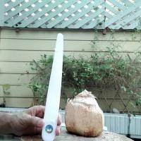 ราคา New มีดคว้านมะพร้าวถอดเสื้อ มีดคว้านมะพร้าว​ที่ดีที่สุด มีดSuper​ Nylon​ ขนาด11​นิ้ว มีสี​ ขาว​ และดำ (2834209305)