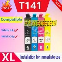 ราคา ใช้งานร่วมกับ Epson T141 XL Epson 141 Epson T141XL ตลับหมึกสําหรับ ME 32 33 35 320 330 340, 350 ME Office 82WD (54051901380)