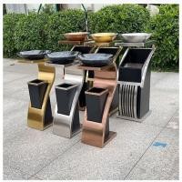 ราคา ♧ถังขยะสแตนเลสพร้อมที่เขี่ยบุหรี่ในล็อบบี้โรงแรม (23857750939)