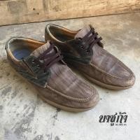 ราคา รองเท้าหนัง mook /สีน้ำตาลเทา /เบอร์ 42 EUR (รองเท้ามือสอง) (27423496113)