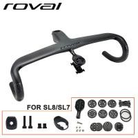 ราคา SL8 แผนที่จักรยาน Handlebar T1000 คาร์บอนภายในสาย Roout Integrated Cockpit Di2 อุปกรณ์เสริมสำหรับจักรยานเสือหมอบ (44455041362)