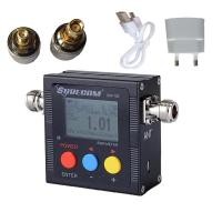 ราคา SureCom SW102N เครื่องทดสอบพลังงานดิจิตอล SWR Meter ความถี่เคาน์เตอร์ & 2 RF Connector อะแดปเตอร์ 125MHz ~ 520MHz HAM เครื่องมือทดสอบวิทยุ (49004657949)
