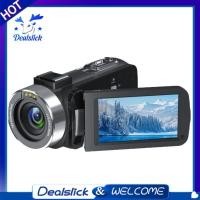 ราคา กล้องวิดีโอ Full HD 4K 80MP WiFi Webcam กล้องวิดีโอ 270° Rotation 3 นิ้ว DV 18X Zoom Digital Camcorders (56154812887)