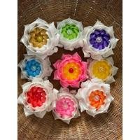 ราคา เหรียญโปรยทานดอกบัวสวรรค์ บัวดาว งานบุญ งานบวช (21388237822)