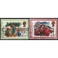 ราคา Filateli A4-62 Great British VFU 2v 17.11.1982 แสตมป์คริสต์มาส (48904486728)