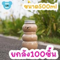 ราคา ขวดพลาสติกใสPET>ทรงตุ๊กตาหิมะ&ฝาปิดอลูมิเนียม สำหรับใส่เครื่องดื่มทุกชนิด ชานม กาแฟ (22425750574)