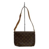 ราคา LOUIS VUITTON Shoulder Bag Musette Tango _ Monogram Canvas Short PVC BRW Direct from Japan Secondhand (41477690813)