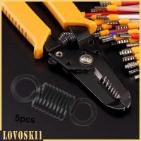 ราคา [Lovoski1] 5 ชิ้น Auto Wire Stripper ฤดูใบไม้ผลิอุปกรณ์ฮาร์ดแวร์ปรับตัวเองแลกเปลี่ยนสปริงสําหรับคีม Crimpers คีมปอกสายไฟ (29443920356)