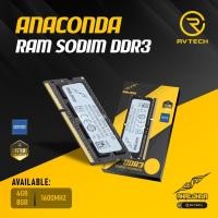 ราคา หน่วยความจํา RAM Sodimm Anaconda 4GB/8GB DDR3 1600Mhz PC 12800 RVTECH Original - รับประกันตลอดอายุการใช้งาน (26642356868)
