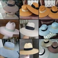 ราคา พร้อมส่ง!! หมวกปานามา​ ของแท้นำเข้าจากเอกวาดอร์​ รุ่น​ Fedora​ extra​brim​ ยี่ห้อ​ K.Dorfzaun​Hats​ สวยพรีเมียมทุกใบ​ ​ (4836960199)