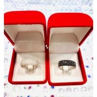 ราคา แหวนเงินแท้​ แหวนวงหนา​ แหวน​เงินแท้92.5 แหวนเพชรCZรอบวง แหวนเพชรเงินแท้ 92.5 เครื่องเงินแฮนด์เมด (11209608594)