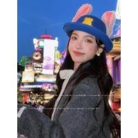 ราคา น่ารัก Judy กระต่ายหมวก Crazy Animal City Headwear Photo Props เหมาะสําหรับ Disney อุปกรณ์เสริมผมฟาง Judy กระต่ายหมวก Zootopia Headwear (56103625526)