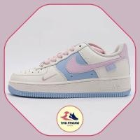ราคา รองเท้าผ้าใบ BEST QUALITY Air _Force 1 07 Low Light Blue White Db3301 _ _ Nike _ รองเท้า FULLBOX (25333422343)