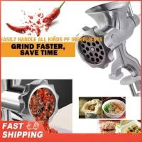 ราคา เครื่องบดสับผัก/ที่บดเนื้อ บดหมู อลูมิเนียม แบบมือหมุน สำหรับไส้กรอก เนื้อ ตั้งโต๊ะ อุปกรณ์ในบ้าน (46354604444)