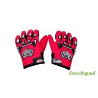 ราคา ถุงมือผ้าเต็มนิ้ว~ FOX #เย็บลายหนังตกแต่ง (17674488238)