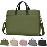 ราคา Laptop Bag 13.3 14 15.6 17 Inch Notebook Bag Sleeve For Macbook Air Pro 16 Case Xiaomi Shoulder Handbag New Waterproof Briefcase (48600784310)