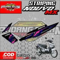 ราคา YAMAHA NOUVO MX VARIATION STRIPING / YAMAHA NOUVO MX MOTORCYCLE STICKER LIST ELEGANT MOTIF (29327648194)