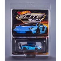 ราคา Hobby Store รถโมเดล Hot Wheels Elite 64 LBWK Lamborghini Aventador LP700-4 (การ์ดเต็ม) (28831337768)