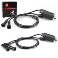 ราคา 2 Pcs Ignition Coil & Caps For Honda CB650 CB750 CB900 CB1000 1979-1983 Goldwing 1100 1200 GL 1100 (55754124031)