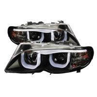 ราคา ไฟหน้าโปรเจคเตอร์ BMW 3 SERIES E46 02-05 ดำ มุมติด วงแหวน (949519440)