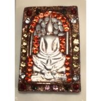 ราคา พระสมเด็จ พิมพ์พิเศษสมเด็จประทับทรงครุฑเงินแท้ ด้านหลังสมเด็จพระพุฒาจารย์นั่งสมาธิ สมเด็จพระพุฒาจารย์สร้างและปลุกเสก (2981149801)