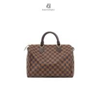 ราคา L V SPEEDY 30 BROWN DAMIER CANVAS GHW (25644126515)