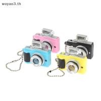 ราคา [Woyao] กล้องดิจิตอลรุ่น 1:12 Dollhouse Camera LED Flash Keychain Decor [TH] (41178203072)