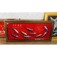 ราคา ภาพมงคล ปลาคราฟ 8 ตัว เสริมมงคล (1288229254)