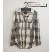 ราคา เสื้อเชิ้ต MANGO แท้ มือสอง (17221799930)