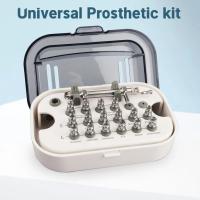 ราคา 1 ชุดทันตกรรม Implant แรงบิดไขควงประแจซ่อมทันตกรรม Implant Kit เครื่องมือฟื้นฟูพร้อมไดรเวอร์ยาว/สั้น (51303193871)