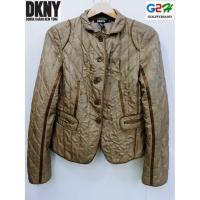 ราคา DKNY แท้ เสื้อแจ๊ตเกตสีน้ำตาลสุดเท่ห์ (402030502)