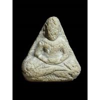 ราคา พระโพธิจักรใบโพธิ์ เนื้อผงเกษร หลวงพ่อลี วัดอโศการาม จ.สมุทรปราการ ปี2500 (23390093057)