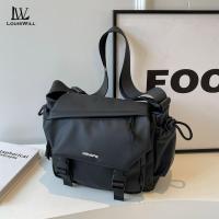 ราคา หลุยส์วิลล์ กระเป๋าสะพายแฟชั่นความจุขนาดใหญ่น้ําหนักเบากระเป๋าสะพายผู้หญิงผู้ชาย (27156680618)