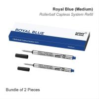 ราคา MontBlanc Rollerball Capless System Pen Refill Mystery Black / Royal Blue Medium (ชิ้นเดียว / 2 ชิ้น) (48454940098)