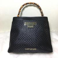 ราคา Kurt Geiger รุ่น Black Kate Leather Tote (1050494511)