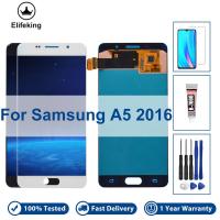 ราคา ทดสอบ 100% สําหรับ Samsung Galaxy A5 2016 A510 A5100 จอแสดงผล LCD Touch Screen Digitizer Assembly อะไหล่ฟรีซ่อมเครื่องมือ (28310364946)