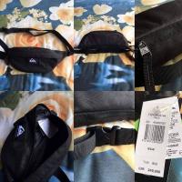 ราคา Quiksilver กระเป๋าคาดเอวสีดํา Pubjug (4379439781)