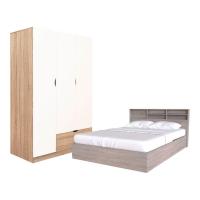 ราคา Koncept Furniture ตู้เสื้อผ้าบานเปิด ขนาด 120x60x180 ซม. รุ่น Havin