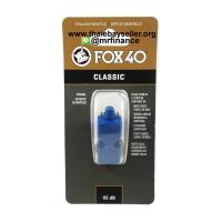 ราคา นกหวีด Fox40 Classic ไม่มี cmg ไม่มีสาย สีน้ำเงิน ของแท้ (1734190832)
