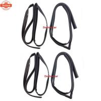 ราคา ยางสักหลาดร่องกระจก สักหลาดในร่องกระจก หน้า + หลัง ซ้าย+ขวา ฮอนด้า แจ๊ส Honda Jazz GD 2003-2007 ยางขอประตู Doctor Car (40025327443)